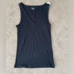 NWT black ribbed under shirt